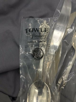 Towle Queen Elizabeth Sterling Dinner Place Settings - Price Per Set 3