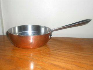 All - Clad Copper Pan 6 1/2 " Stainless Steel Inline And Stainless Handle