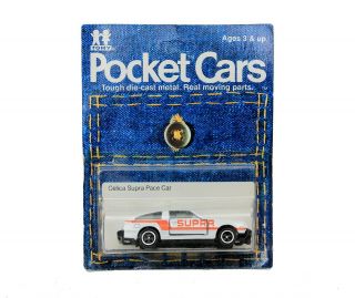 Vintage Tomy Tomica Pocket Cars 33 Toyota Celica Pace Car