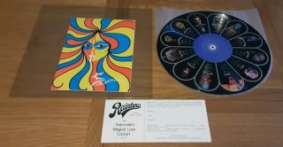 Saturnalia - Magical Love - Rare Orig 12 " Vinyl Picture Disc Lp Ticket Voucher
