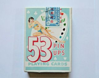 1940s Alberto Vargas 53 Pin - Ups Playing Cards Never Opened