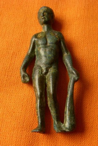 A3.  Roman Style Bronze Figure Of Herakles