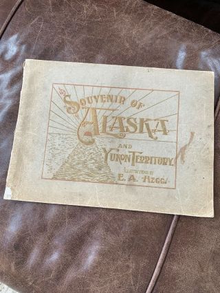 Souvenir Of Alaska And Yukon Territory E A Hegg 1900 Photo Book Rare