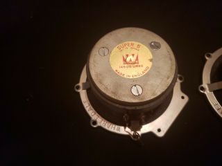 Vintage PAIR Wharfedale 5 Speaker 10 - 15 Ohms 14500 Lines 3