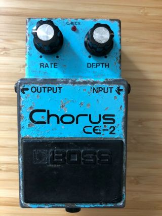 Boss Chorus Ce - 2 Vintage 1981 Made In Japan