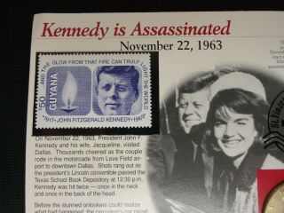 Rare John F Kennedy Stamp And Coins 2