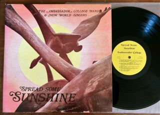 Ambassador College Spread Some Sunshine Rare Private Soul Funk / Psych 1974 Lp