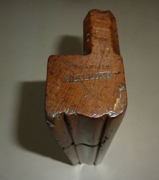 18th Century No 6 Ogee Moulding Plane By John Green,  York