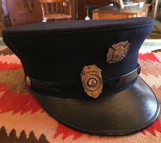 Vintage Fireman’s Fireman Hat Bartlett Illinois Ill.  Fire Department Captain