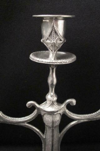 GRAEME ANTHONY PEWTER CANDELABRA CANDLESTICK LORD OF THE RINGS GOTHIC CELTIC 3