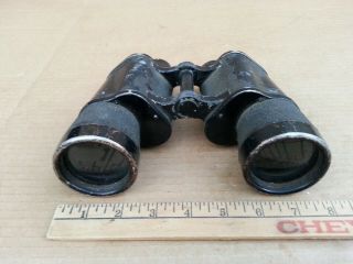 Ww2 German Binoculars 10x50 Maker Carl Zeiss (blc) 10x50 Dienstglas