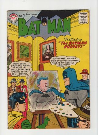 Batman 106 Vintage Dc Comic Detective Robin Golden Age 10c