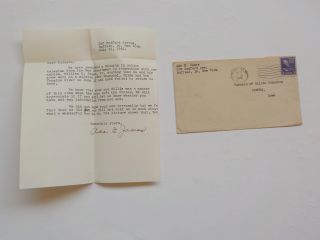 Wwii Letter 1945 Yangtze River China Shanghai Missing In Action Panora Iowa Ww2