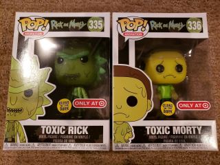 Funko Pop Toxic Rick And Morty Target Exclusive