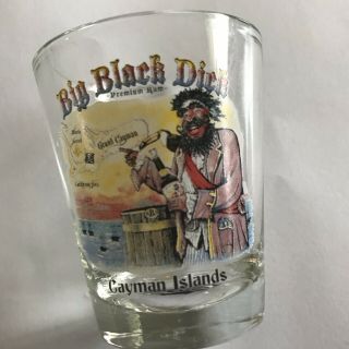 Shot Glass - Big Black Dick Premium Rum - Grand Cayman Islands