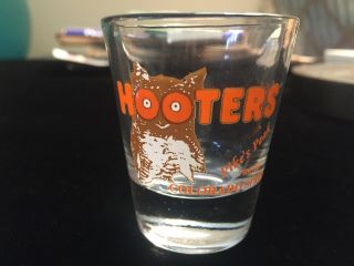Hooters Shot Glass 2 1/4 " 2.  25 " Colorado Pikes Peak