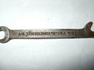 Vintage Plomb Ignition Wrench 3216 - 1/4 - 7/32