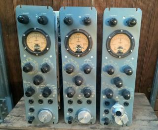 3 X Vintage Valve Tube Amplifier Module Plug - In