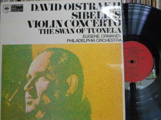 David Oistrakh - Sibelius Violin Cto.  - Uk Stereo Pressing