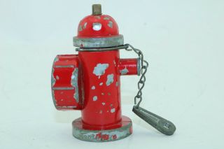 Tonka Red Fire Hydrant with wrench - pressed steel 3