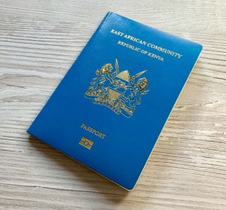 Expired Invalid Kenya Collectible Not Us Biometric Passport Travel Document Rare
