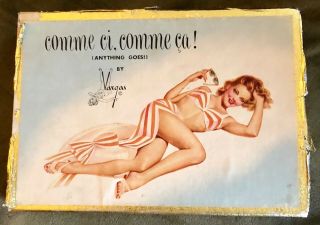 Vintage - Comme Ci,  Comme Ca By Alberto Vargas Pin - Up Girls Playing Cards