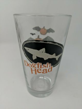 Dogfish Head Punkin Ale Pint Glass Pre - Owned