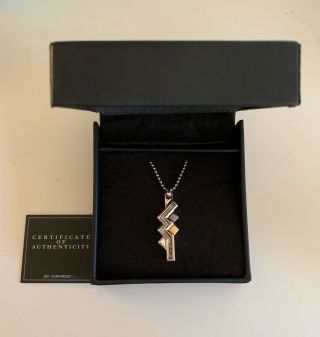 Square Enix Final Fantasy Xiii Lightning Pendant Necklace Silver 925