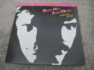 Daryl Hall & John Oates Private Eyes Mfsl & Insert 180g Special Nnbrd Edn Nm