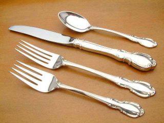 Legato By Towle Sterling Silver Individual 4 Piece Place Setting