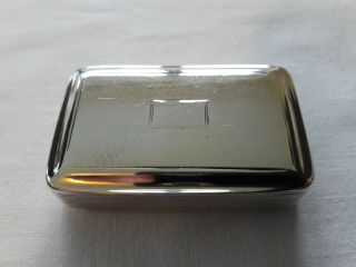 Silver Snuff Box.  Nathaniel Mills 1832