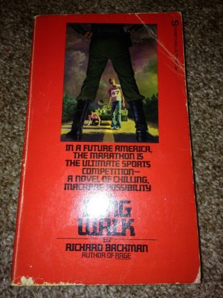 The Long Walk By Richard Bachman - Vintage Paperback 1979 Book Stephen King