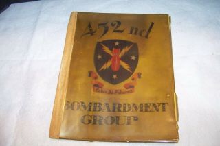 Ww2 452nd Bombardment Group Pictorial History Book Usaf 8th Air Force Old