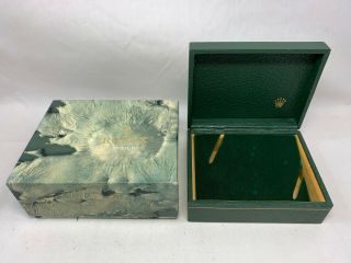 Vintage Rolex Oyster Perpetual Date 69160 Watch Box Case 10.  00.  2 1022011