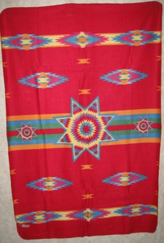 St.  Labre Indian School Blanket,  Ashland Montana 39 " X 61 "