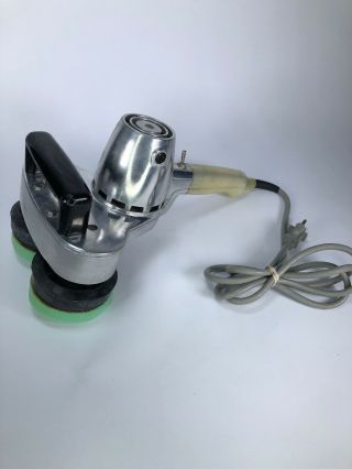 Vintage Cyclo Model 5 Dual - Head Orbital Polisher Stainless Cond (3)
