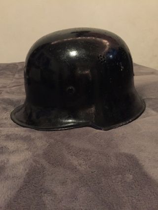 M34 German Police Helmet World War 2 Ww2 Full Liner Rare