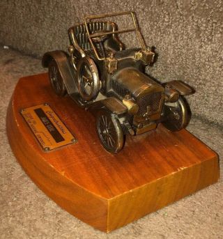 Vintage 1960 State Farm Antique Maxwell Car/music Box Sales Award Jack Benny
