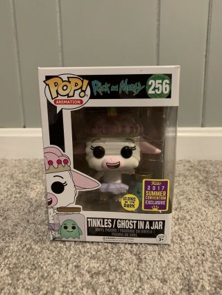 Funko Pop Tinkles Ghost In Jar Rick And Morty