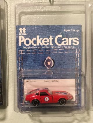 Tomica Pocket Cars Datsun 260z Racer Bp