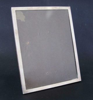 Large Sterling Silver Picture Photo Frame Birmingham 1924 Art Deco