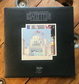 Led Zeppelin,  Song Remains The Same,  Vinyl Lp,  Ssk 89402 1976 Uk Press