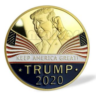 50pcs Donald Trump 2020 Keep America Great Commemorative Challenge Eagle Coin Us