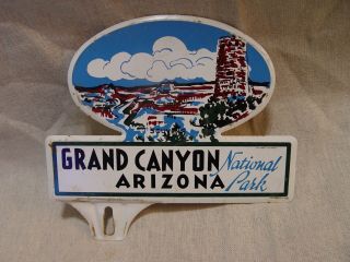 Vintage Grand Canyon National Park Arizona License Plate Topper