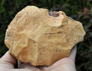 Paleolithic Bi - Face Stone Axe Head Western Sahara Artifacts ✔uk Seller Ref Ro.  Ax