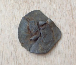 Medieval Cloth Seal Tuchplombe Lakenlood with Lion Detecting Find 3