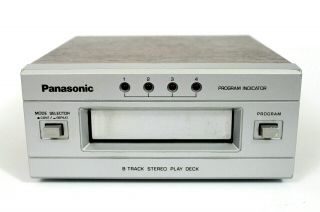 Panasonic Rs - 853 Vintage Stereo 8 Track Tape Deck