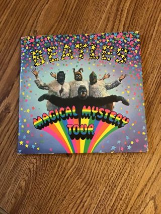 The Beatles ‘magical Mystery Tour’ 1967 U.  K.  Stereo Ep 7” Records Vg,