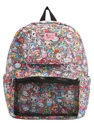Sanrio Hello Kitty X Tokidoki School Backpack Multi Color