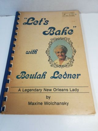 Vintage Cookbook Let 